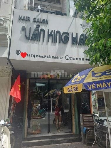 Cho thuê nhà MT Lê Thị Riêng P.Bến Thành Quận 1  giá 45 triệu – 59,5m2