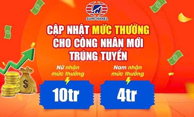 Tuyển LĐPT lắp ráp linh kiện thu nhập 10-13tr