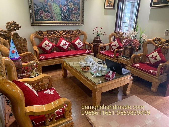 Dịch Vụ may Đệm ghế gỗ , bọc Đệm ghế Sofa theo yêu cầu Uy Tín