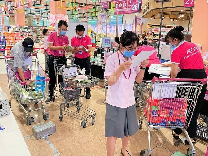 [AEON MALL TÂN PHÚ] THÔNG BÁO TUYỂN DỤNG GẤP 5 NV BÁN HÀNG LÀM SAU TẾT