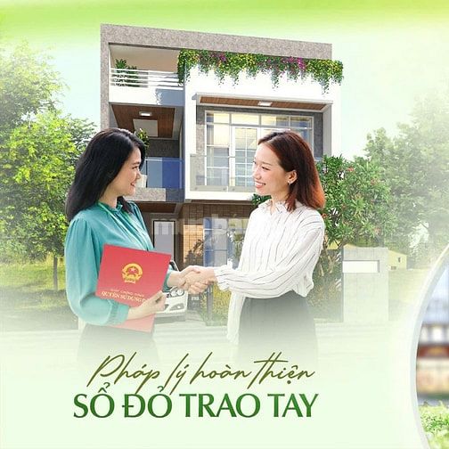 Sổ đỏ trao tay, nhận nền xây dựng ngay