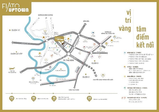 BÁN CĂN HỘ 116M2 TẠI FIATO UPTOWN, VỚI GIÁ CHỈ 6,4 TỶ VND