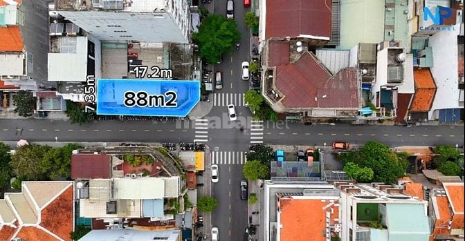 Bán nhà góc 2 MT Trần Nhật Duật, P. Tân Định. Q.1.DT 5,3x20m Gía 55tỷ 