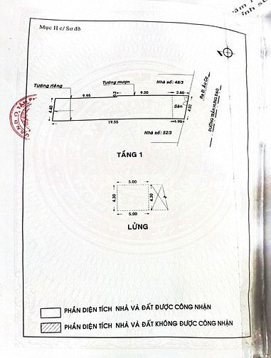 Bán nhà mặt tiền đường Trần Hưng Đạo, Tân Phú, 4.5x21m 4 tầng 15,6 tỷ