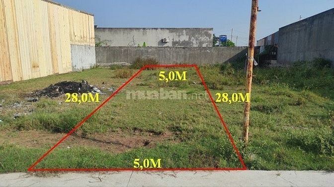 Chính chủ 140m2 đất ( 5m*28m) Đức Hoà Thượng, Đức Hoà, Long An