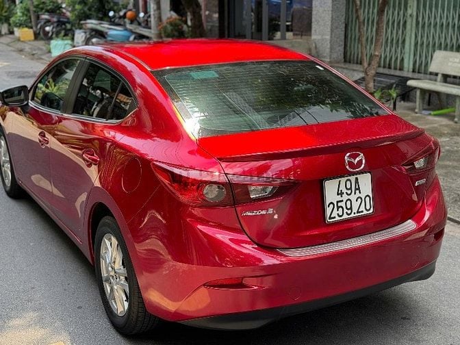 Mazda 3 sedan 2019 màu đỏ pha lê xe cực đẹp 