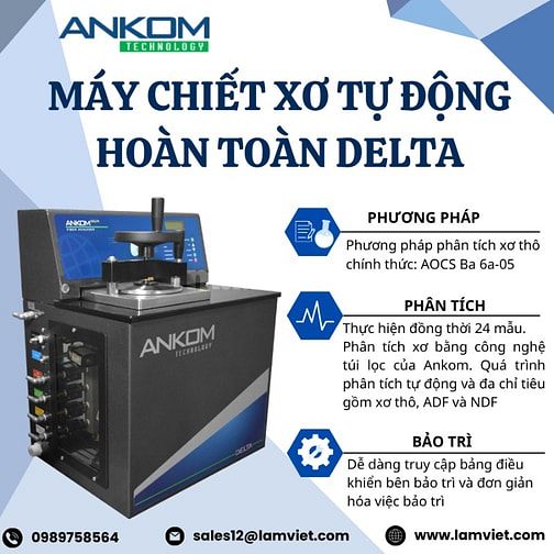 Máy chiết xơ tự động hoàn toàn Delta