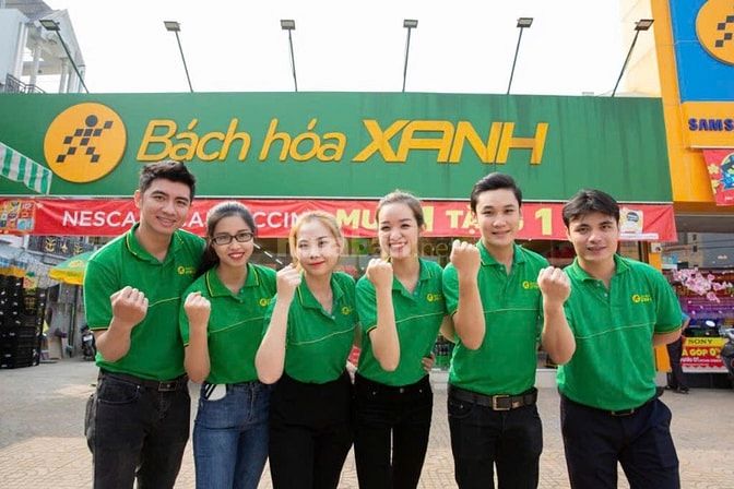 BÁCH HOÁ XANH TpHCm Bổ Sung Gấp Nhân Sự Nam Nữ Bán Hàng Tại Quầy Hàng 