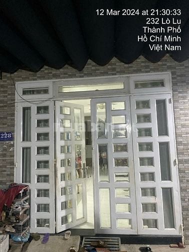 C.chủ cho thuê nhà 2L, MT Lò Lu, 4x23m,gần LXO,CNC,FPT..Giá rẻ 12tr/th