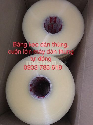 Băng keo trong dán thùng tại Củ Chi, giá sỉ.