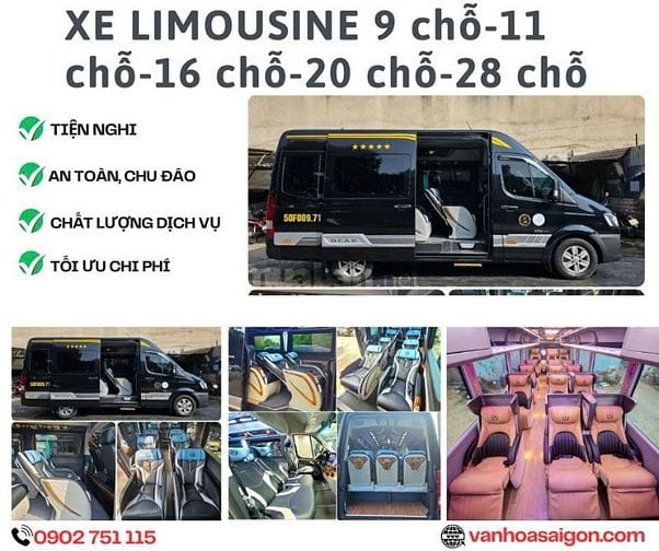 TRUNG TÂM DỊCH VỤ CHO THUÊ XE DU LỊCH -LIMOUSINE