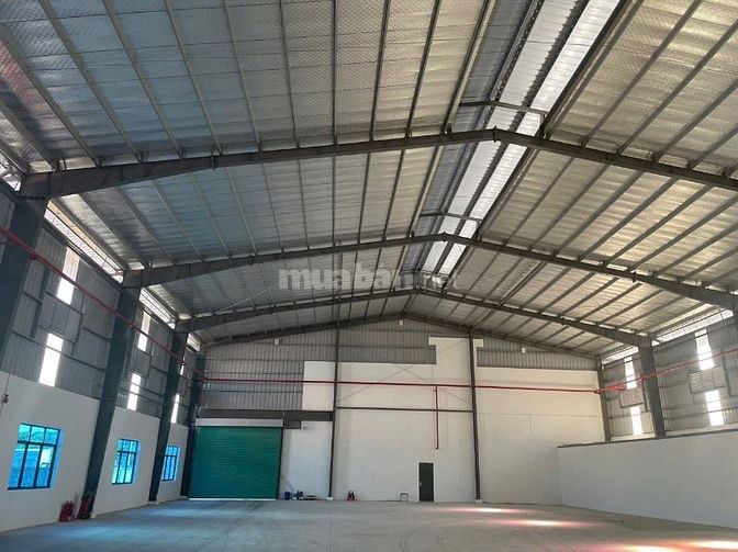 Cho thuê kho xưởng 1.628m2 trong KCN Tân Đức, Xã Đức Hoà Hạ, Long An