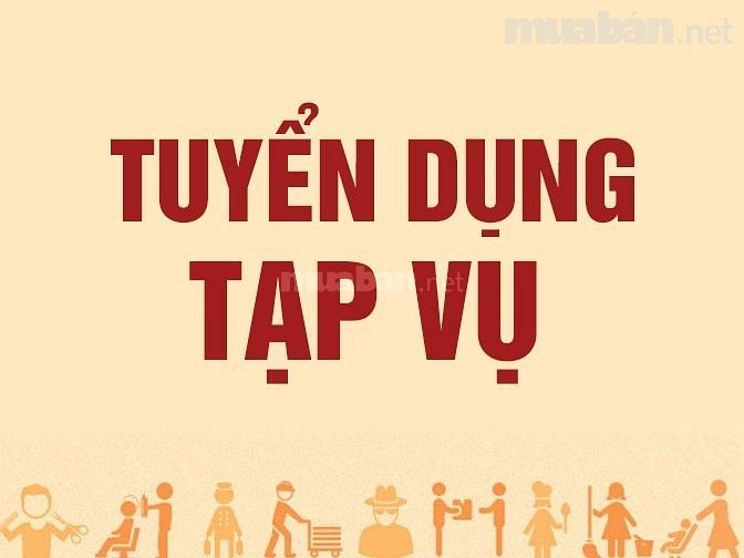 TUYỂN NHÂN VIÊN TẠP VỤ VĂN PHÒNG