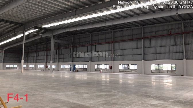 Cho thuê kho xưởng KCN Nhơn Trạch, Đồng Nai, DT 1800m2; 3000m2; 5000m2