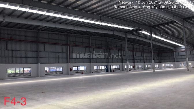 Cho thuê kho xưởng KCN Nhơn Trạch, Đồng Nai, DT 1800m2; 3000m2; 5000m2