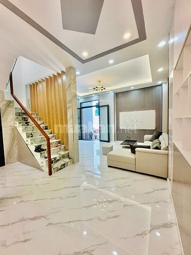 NHÀ Q6,HẬU GIANG,NGANG HIẾM 6M,60M2,ĐƯỜNG XE HƠI,NHÀ MỚI TINH