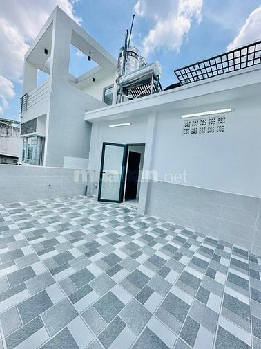 NHÀ Q6,HẬU GIANG,NGANG HIẾM 6M,60M2,ĐƯỜNG XE HƠI,NHÀ MỚI TINH