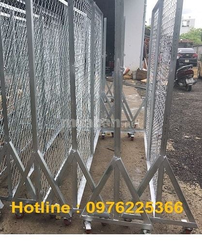 Hàng rào lưới B40 di động, khung rào chắn lưới B40