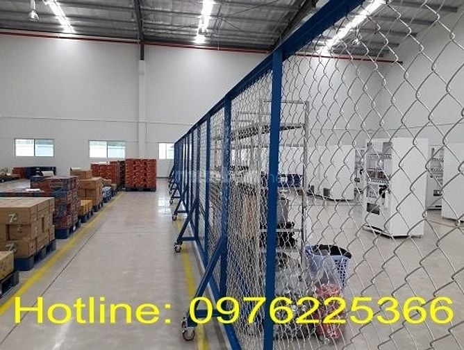 Hàng rào lưới B40 di động, khung rào chắn lưới B40