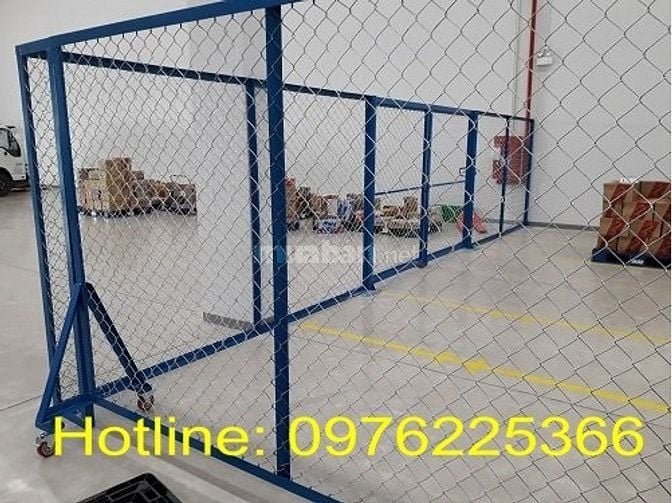 Hàng rào lưới B40 di động, khung rào chắn lưới B40