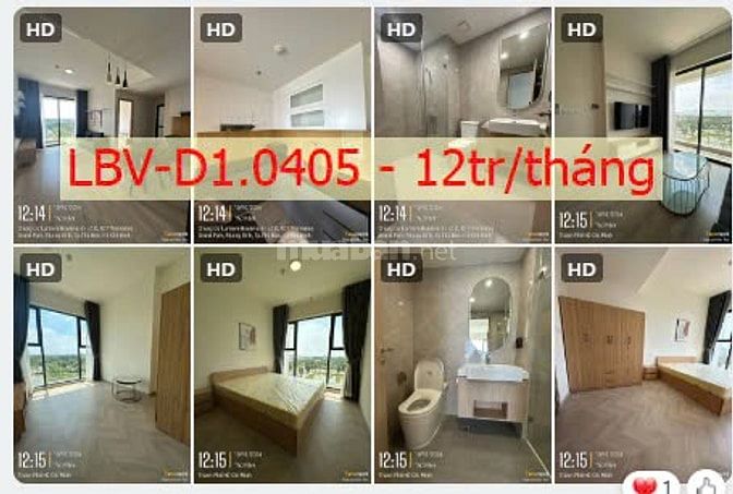 2BR Lumiere Boulevard D1.0405 100% như hình - Chỉ 12 triệu/tháng 🥰 