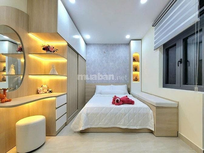 Siêu phẩm nhà 60.9m2 Thảo Điền, Q2. Xây 4 tầng và lửng, sổ sẵn