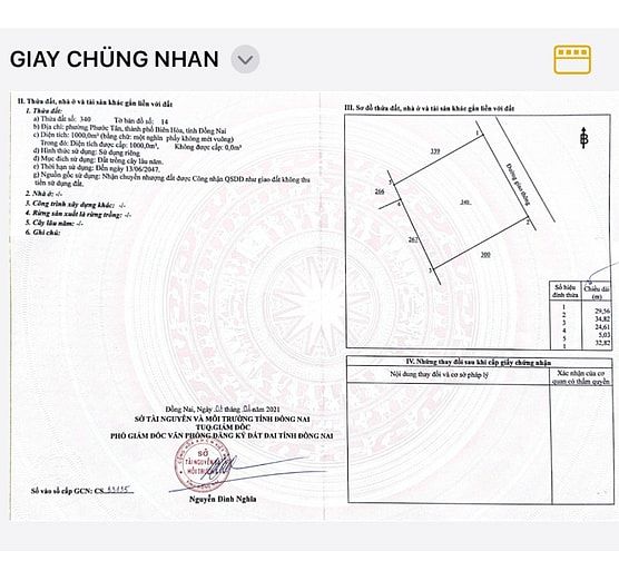 Cần tiền bán đất đường Võ Nguyên Giáp, Biên Hoà Đồng Nai