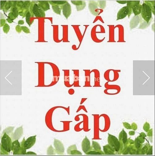 TẾT ĐẾN CẦN TUYỂN GẤP 5 NHÂN VIÊN 