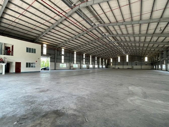 Bán/ thuê xưởng 38.000 m2  MT Sông và MT QL62, Thủ thừa, Long an