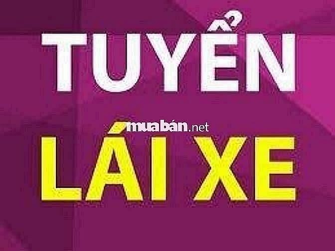 Cần tuyển lái xe Mer phục vụ công ty và gia đình