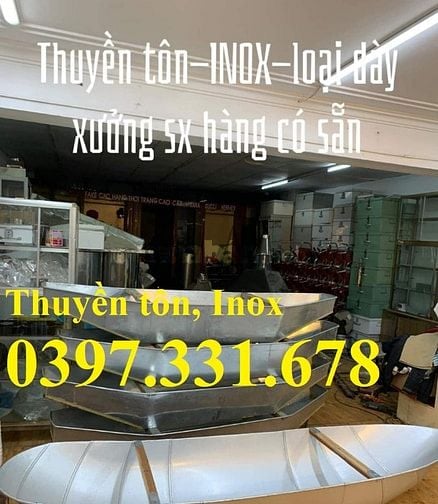 Thuyền Inox, Thuyền tôn, Thuyền đánh bắt cá