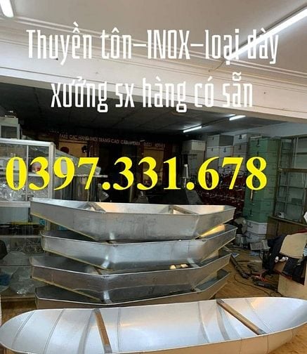 Thuyền Inox, Thuyền tôn, Thuyền đánh bắt cá