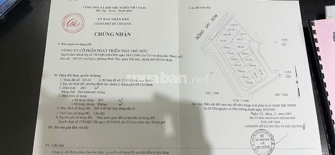 Bán đất biệt thự đường 34 An Khánh Tp Thủ Đức giáp Sông giá 79 tỷ