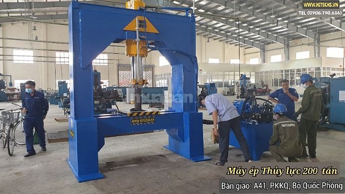 Máy Ép Thủy lực, Hydraulic Press Machine, made in Việt nam, Hitechvn