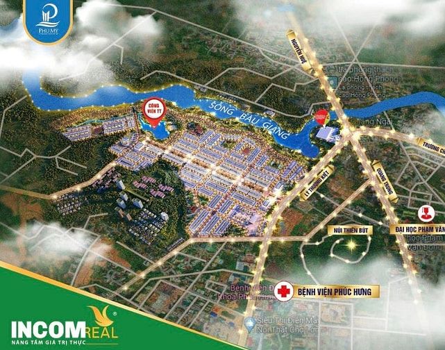 Bán lô góc ngay đầu cổng Phú Mỹ, đối diện trung tâm thương mại, 190m2