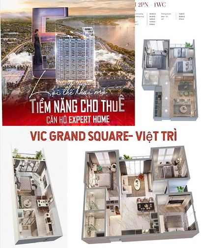 Bán căn hộ chung cư tại Vic Grand Square, giá cực tốt chỉ 2,4 tỷ VND, 