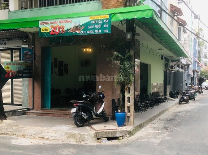 Sang quán cà phê 2 mặt tiền khu cà phê bàu cát