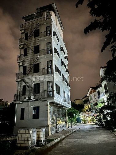 Bán tòa căn hộ 80m2 - sổ đỏ - 7 tầng, đường Lai Xá, Xã Kim Chung, Hoài