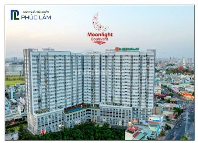 Cho thuê Moonlight Boulevard DT 76m 2PN, 2WC, Logia, bancon, giường tủ