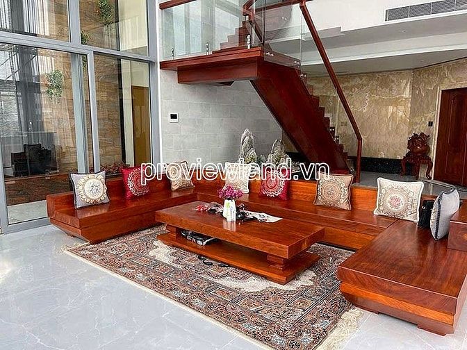 Bán Sky Villa Đảo Kim Cương, 2 tầng, 415m đất, sân vườn + hồ bơi