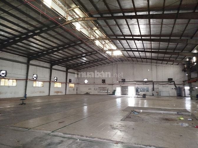 Cho thuê kho xưởng đẹp 2300m2 có PCCC tự động 