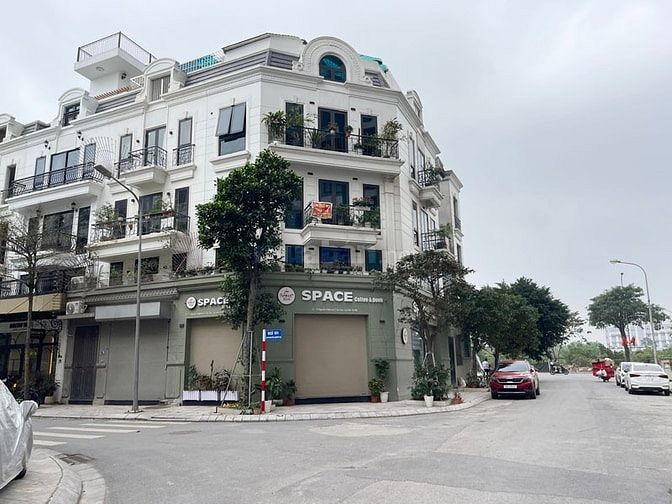 Căn góc Shophouse Hải Phát 97,85m2 - View chung cư Blustar Trâu Quỳ