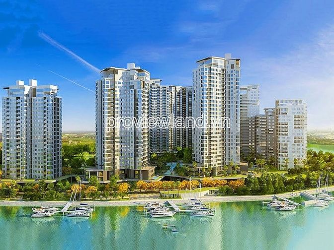 Bán căn Sky Villa Penthouse tại Diamond Island, 664m2 đất, 2 tầng, 4PN