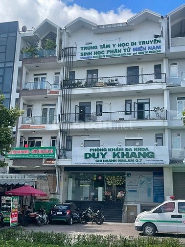 bán nhà văn phòng mặt tiền đường D4 KDC him lam quận 7