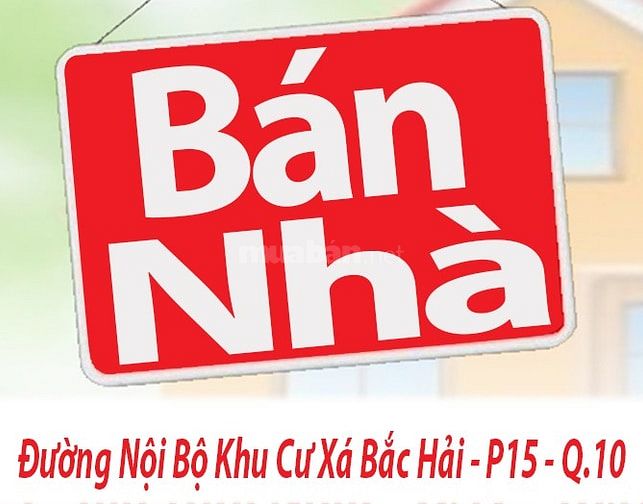 Cần Bán Nhà Đường Nội Bộ Khu Cư Xá Bắc Hải - P15 - Q.10 dt:4x16m 3 lầu