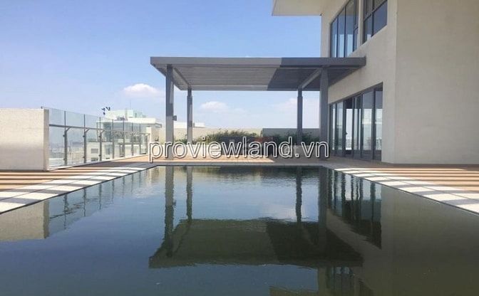 Căn hộ Đảo Kim Cương Bán - Loại Sky Villa, 561m2, view sông, 2 tầng