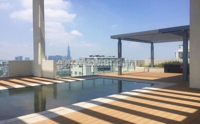 Căn hộ Đảo Kim Cương Bán - Loại Sky Villa, 561m2, view sông, 2 tầng