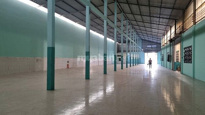 Cho thuê kho xưởng Đức Hòa, Long An, diện tích: 1.200m2, giá : 69tr/TH