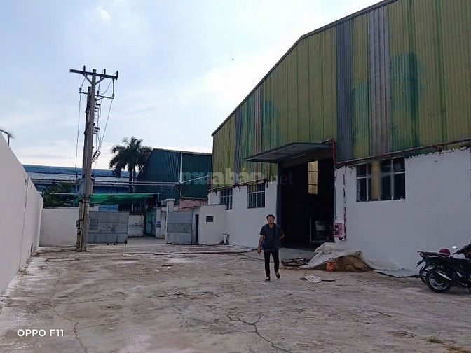 Cho thuê kho xưởng Gần KCN Tân Đô, Long An , KV : 5.000m2, X : 2.200m2