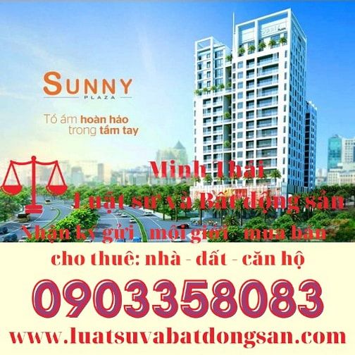 SUNNY PLAZA - BÁN CĂN HỘ 2PN FULL NỘI THẤT. LH facebook Thu Huong Land